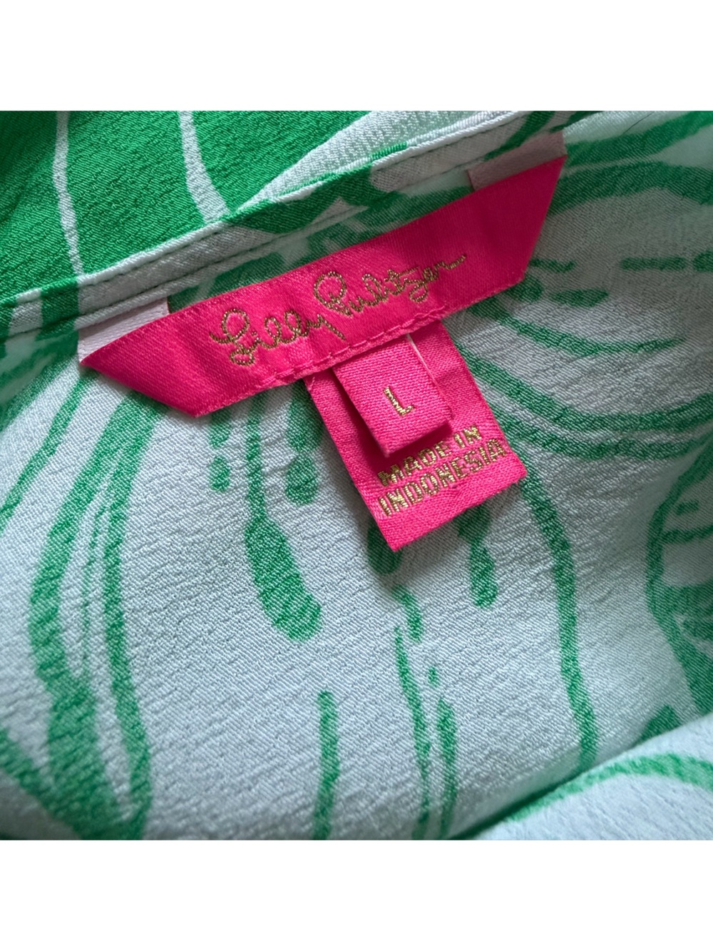 VGUC Lilly Pulitzer Aranea Top - Large - Picture 5 of 5